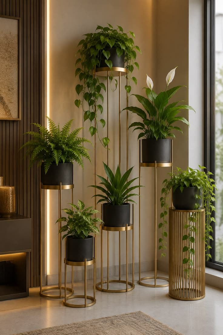 Ambient Brass Lighting